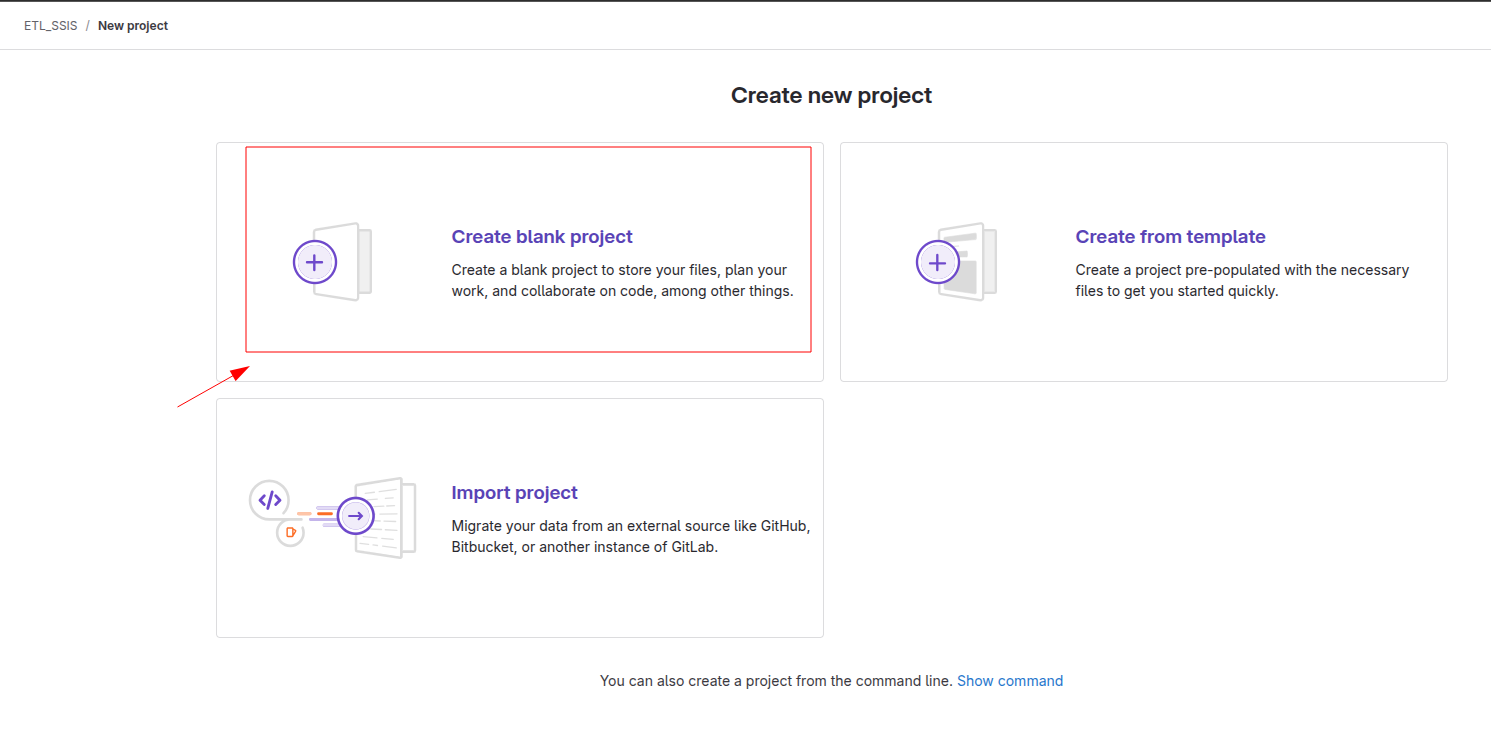 Novo Projeto