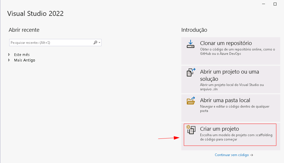 Abrir Visual Studio